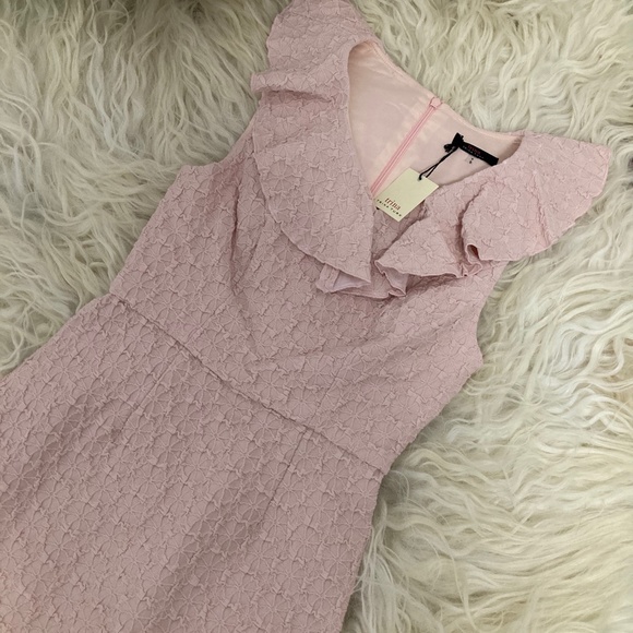 TRINA TRINA TURK Perks Ruffled Floral Dress - Picture 3 of 6